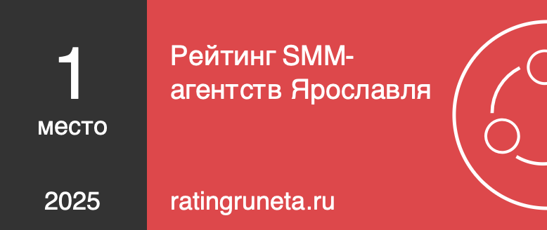 Рейтинг SMM-агентств Ярославля