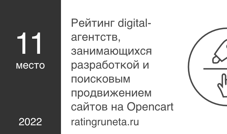 Рейтинг digital-агентств, занимающихся разработкой и поисковым продвижением сайтов на Opencart