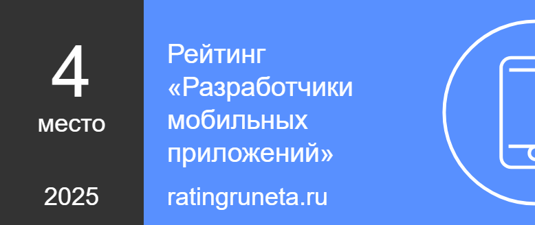 Рейтинг «Разработчики мобильных приложений»