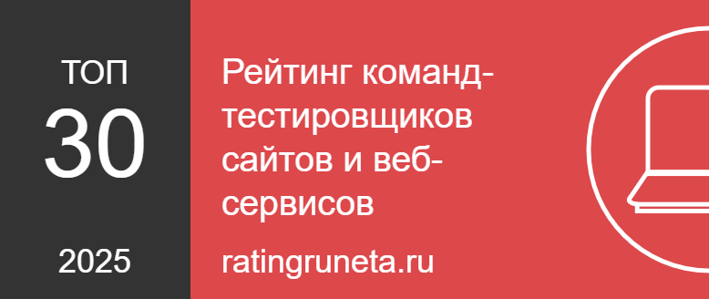 Рейтинг команд-тестировщиков сайтов и веб-сервисов