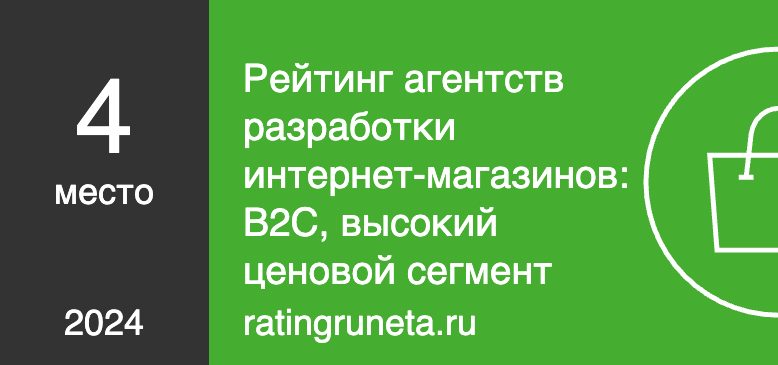 Рейтинг агентств разработки интернет-магазинов: B2C, высокий ценовой сегмент