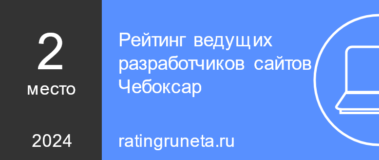 Рейтинг ведущих разработчиков сайтов Чебоксар