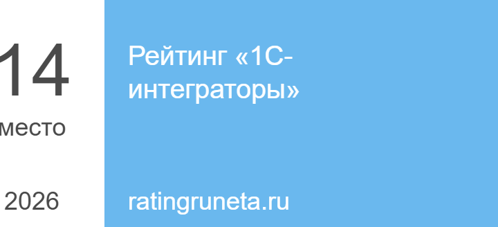 Рейтинг «1С-интеграторы»