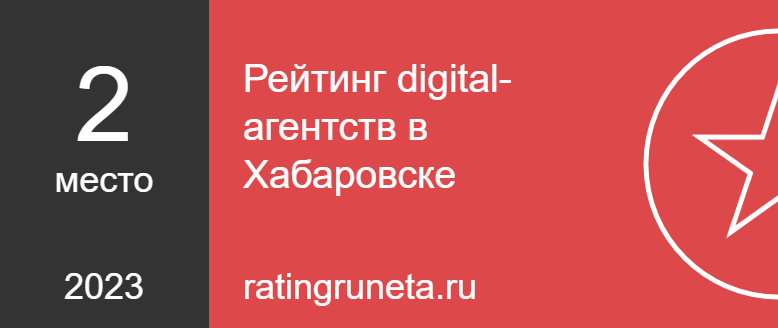 Рейтинг digital-агентств в Хабаровске